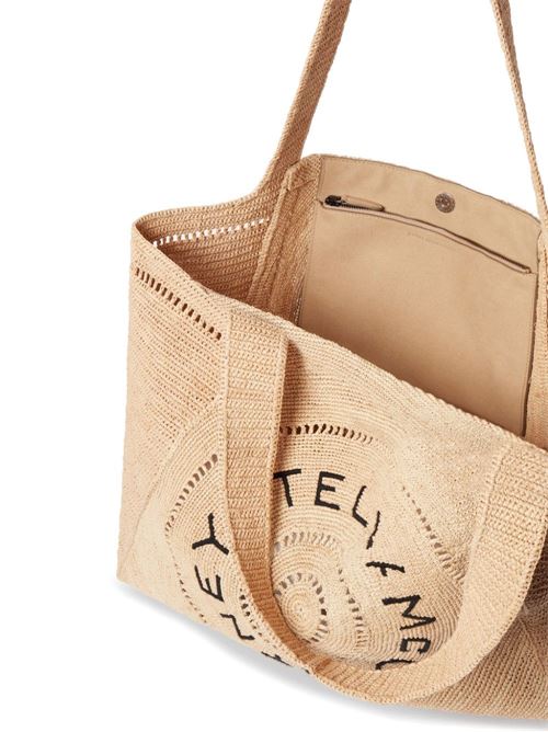 Borsa tote con ricamo media STELLA MC CARTNEY | 7B0084WP03759500